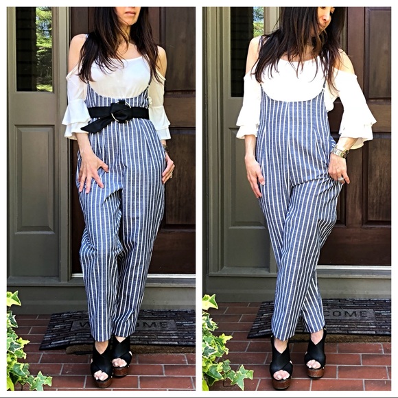 ✨LAST ONE ✨Absolutely unique Striped jumpsuit - Picture 5 of 8